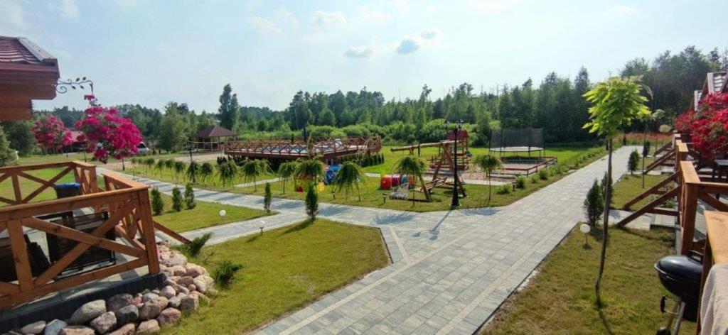Zielona Dolina - Kompleks Dla Rodzin Z Dziecmi Mikołajki Buitenkant foto