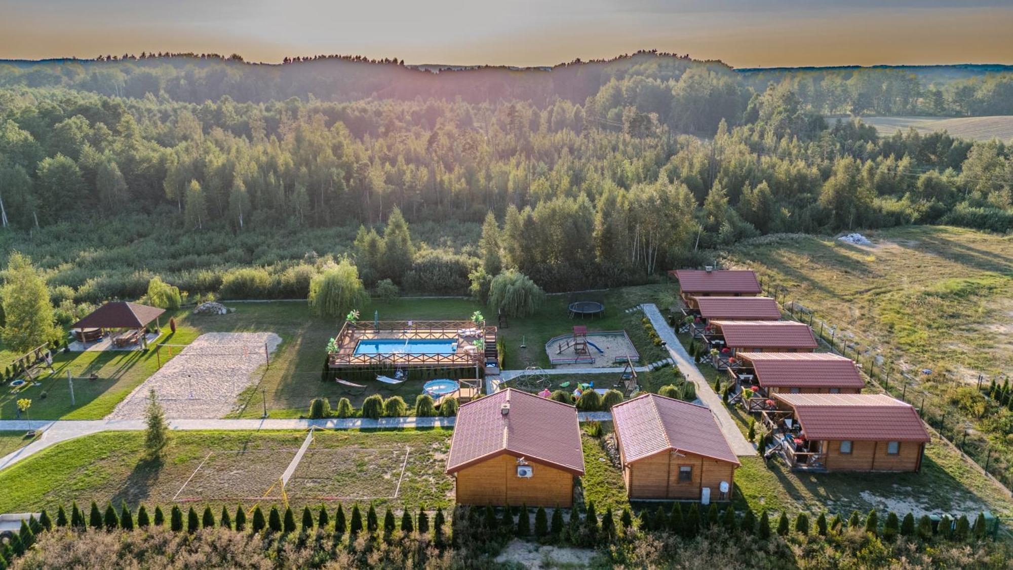 Zielona Dolina - Kompleks Dla Rodzin Z Dziecmi Mikołajki Buitenkant foto